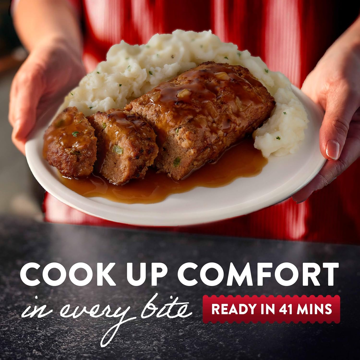 frozen format allowing long-term freezer storage and on-demand cooking