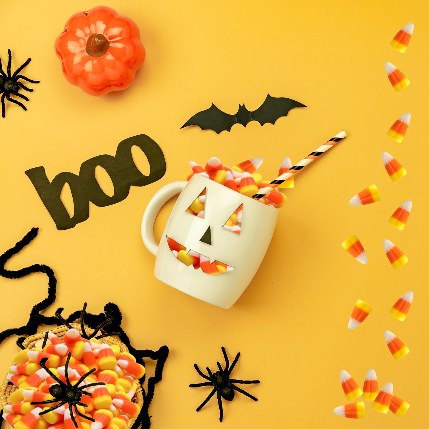 Fruidles Candy Corn – Classic Halloween Candy for Kids' Party Bowls and Lunchbox Treats