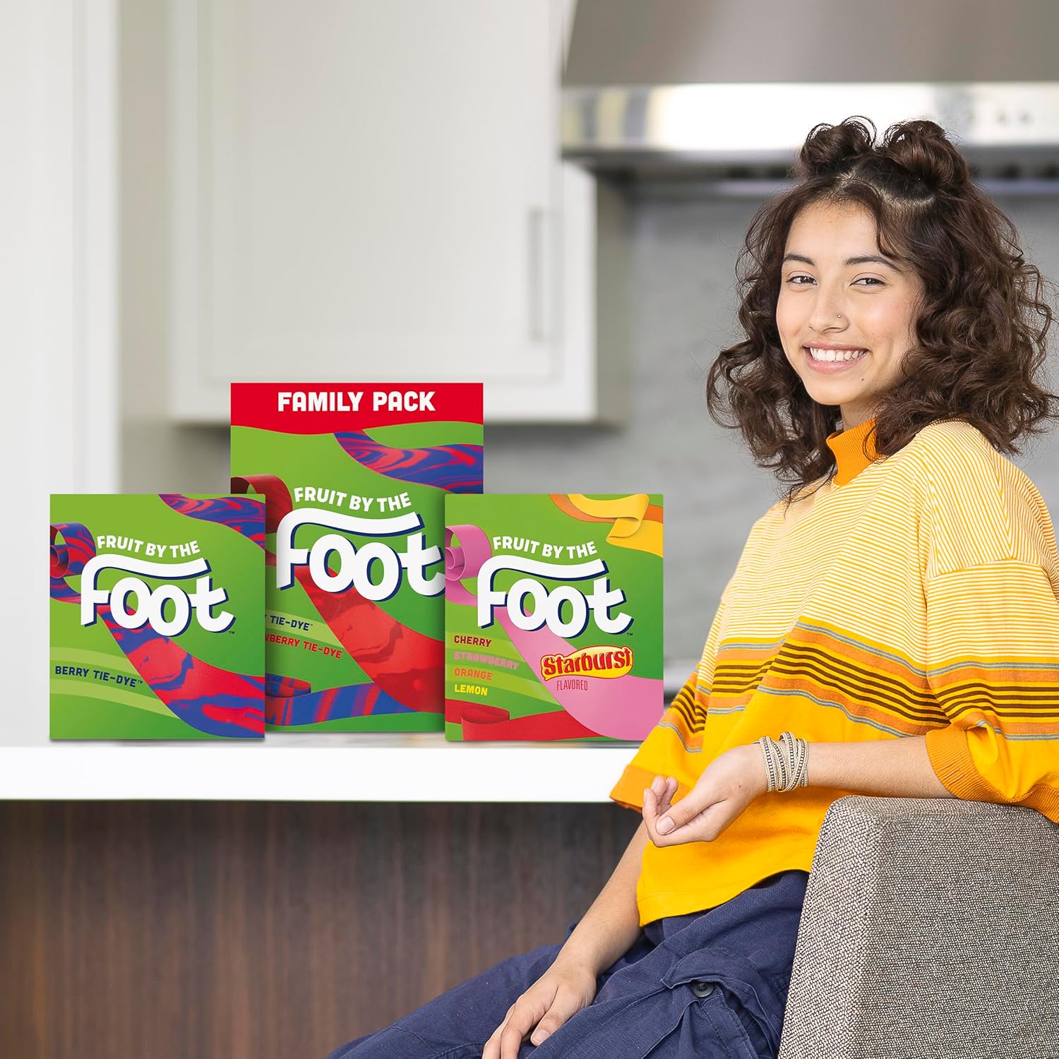 Fruit by the Foot Gluten Free Fruit Snacks – Cleaner-Label Pantry Snack with Vitamin C, 6 Pouch Variety Pack