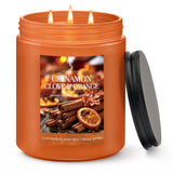 YANKEE CANDLE Vanilla, Citrus, and Vanilla Coconut Candles for Nightly Wellness, 4 Long-Burning Soy Wax Jars for Home Relaxation