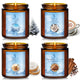 Fir/Hot Cocoa/Vanilla Cookies/Cinnamon - 4 Pack