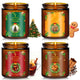 Balsam Cedar/Cookies/Mulled Cider/Cinnamon - 4 Pack