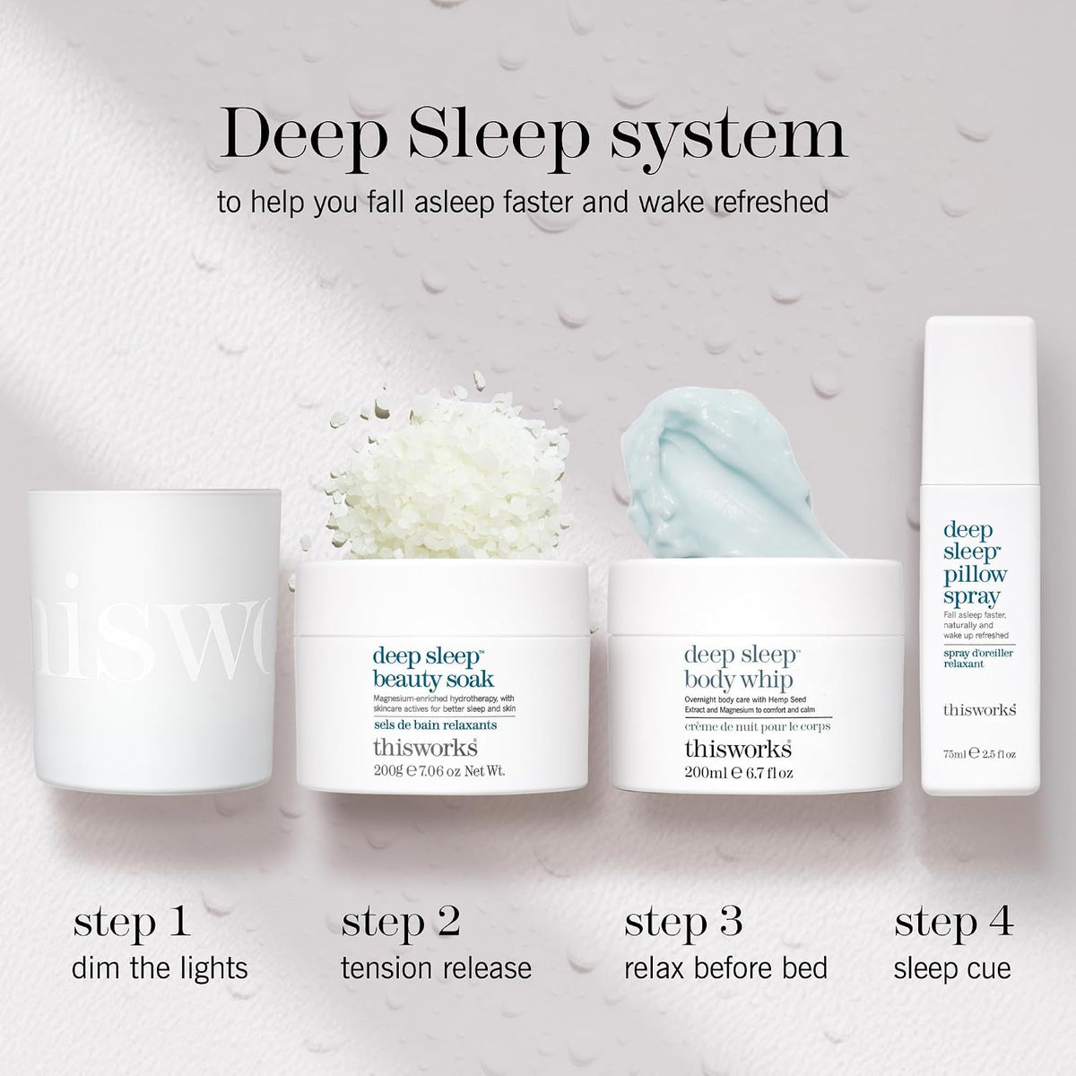 This Works Deep Sleep Pillow Spray for Travel, Smokeless Sleep Mist for Hotels and Flame-Free Bedside Comfort