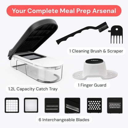 Fullstar Core Vegetable Chopper - At-Home Wellness Kitchen Essential, BPA-Free Veggie Dicer