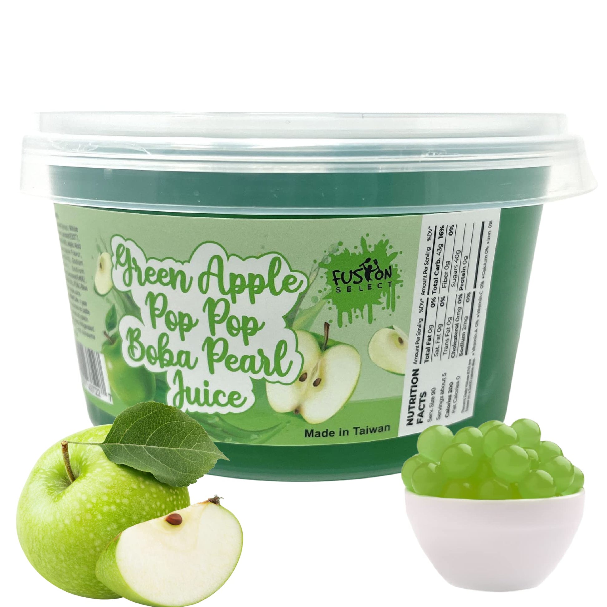 Fusion Select Popping Boba Pearls Strawberry – Holiday Gift Idea for Teens Who Love Boba