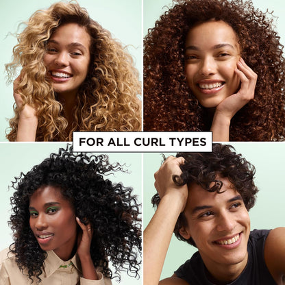 Garnier Fructis Curl Construct Creation Mousse – Paraben-Free, Silicone-Free Curl Control, Less-Is-More Design