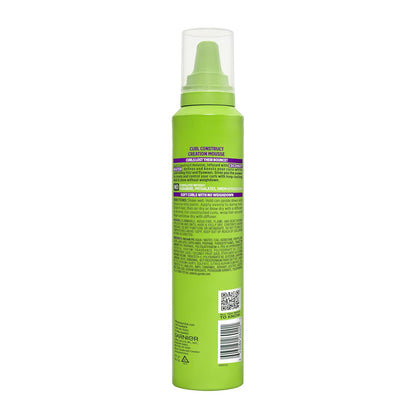 Garnier Fructis Curl Construct Creation Mousse – Paraben-Free, Silicone-Free Curl Control, Less-Is-More Design