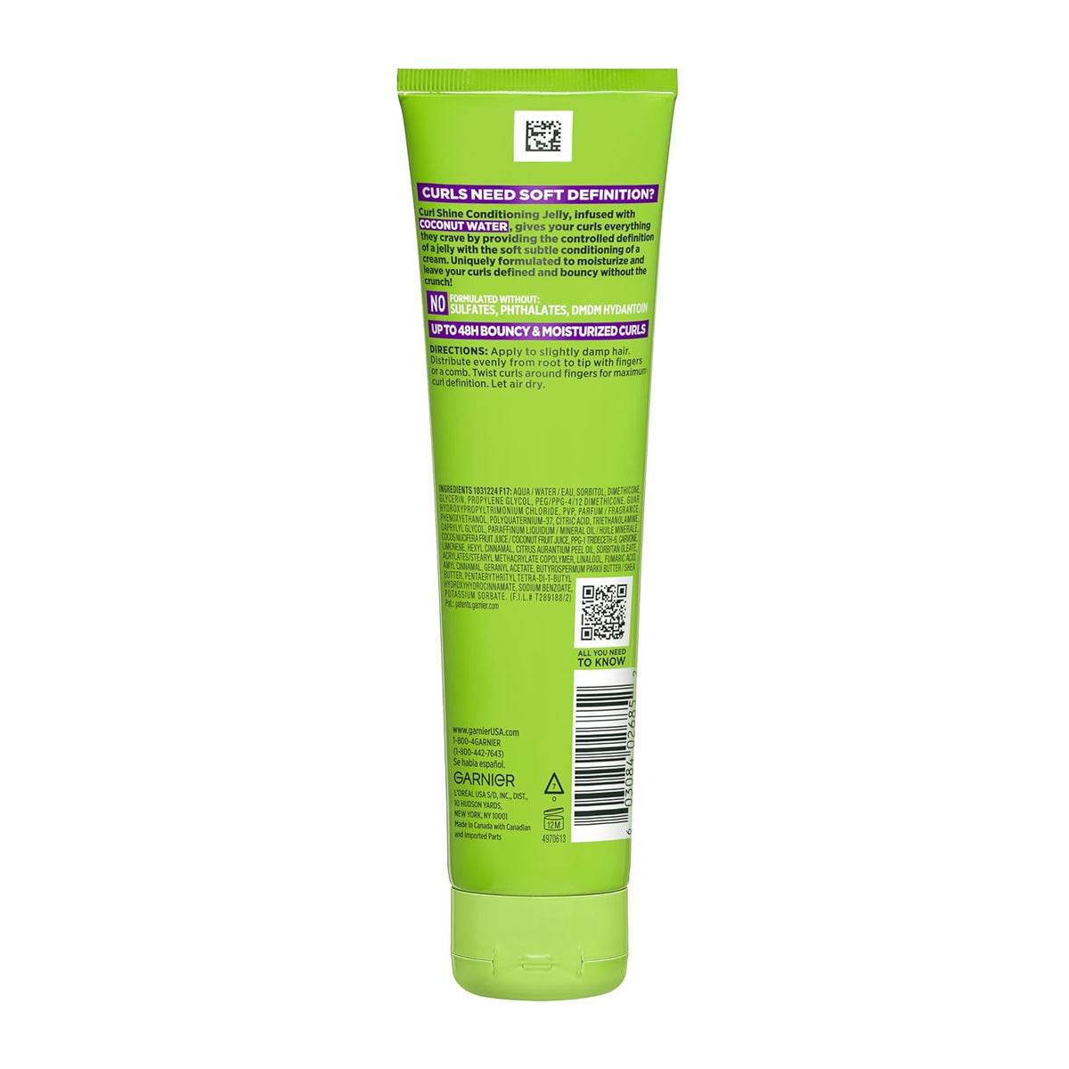 Garnier Fructis Curl Shine Gel – Lightweight, Paraben-Free Styling for Simplified Routines