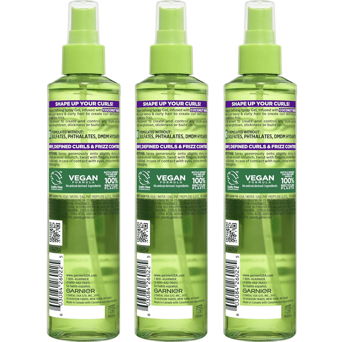 Garnier Fructis Define Spray – Minimalist Curl Care with Simple, Nourishing Ingredients