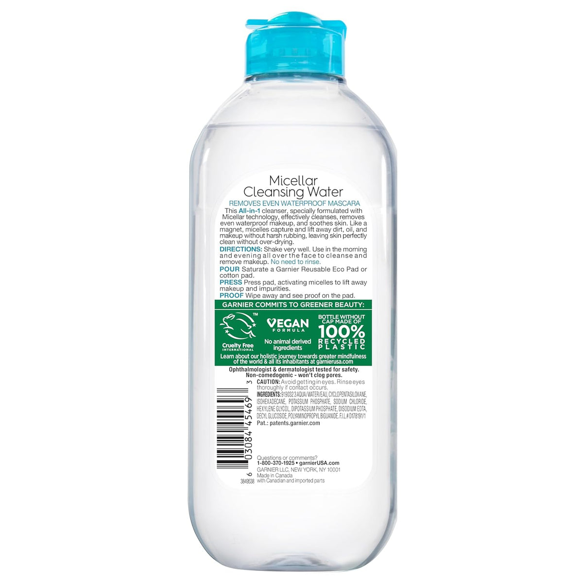 Garnier Micellar Cleanser – Uncluttered Skincare, Oil-Free & Fragrance-Free Formula