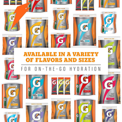 Gatorade Thirst Quencher Variety Pack (Fruit Punch, Orange, Glacier Freeze) – Kid-Friendly Electrolyte Drink Mix