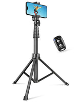 SENSYNE Foldable Phone Tripod for Vlogging on Location, Travel-Sized Selfie Stick with Wireless Shutter