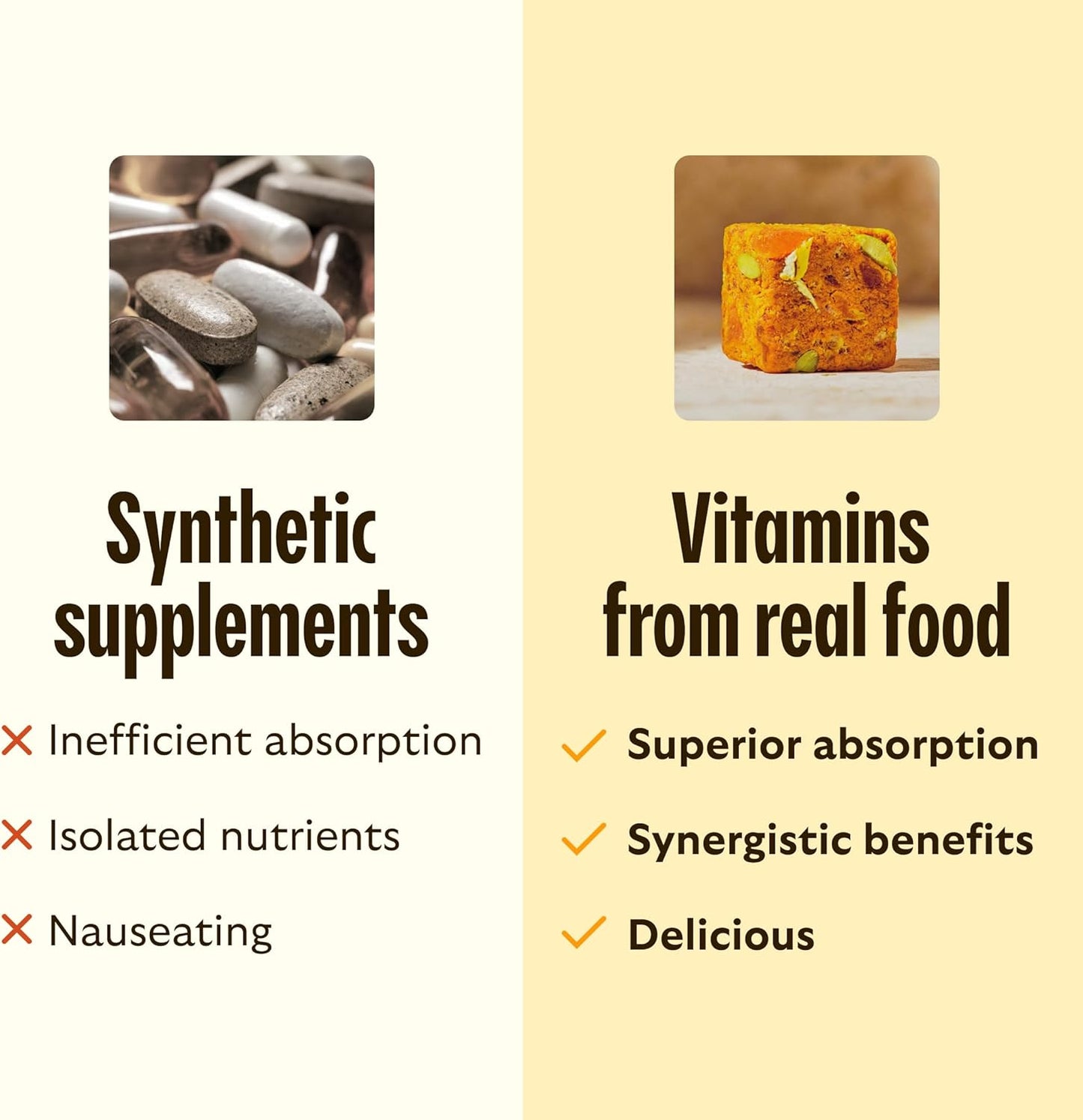 GEM Daily Bites – Bedtime Wind-Down Multivitamin for Her Wellness Ritual, Chewable Whole-Food Greens