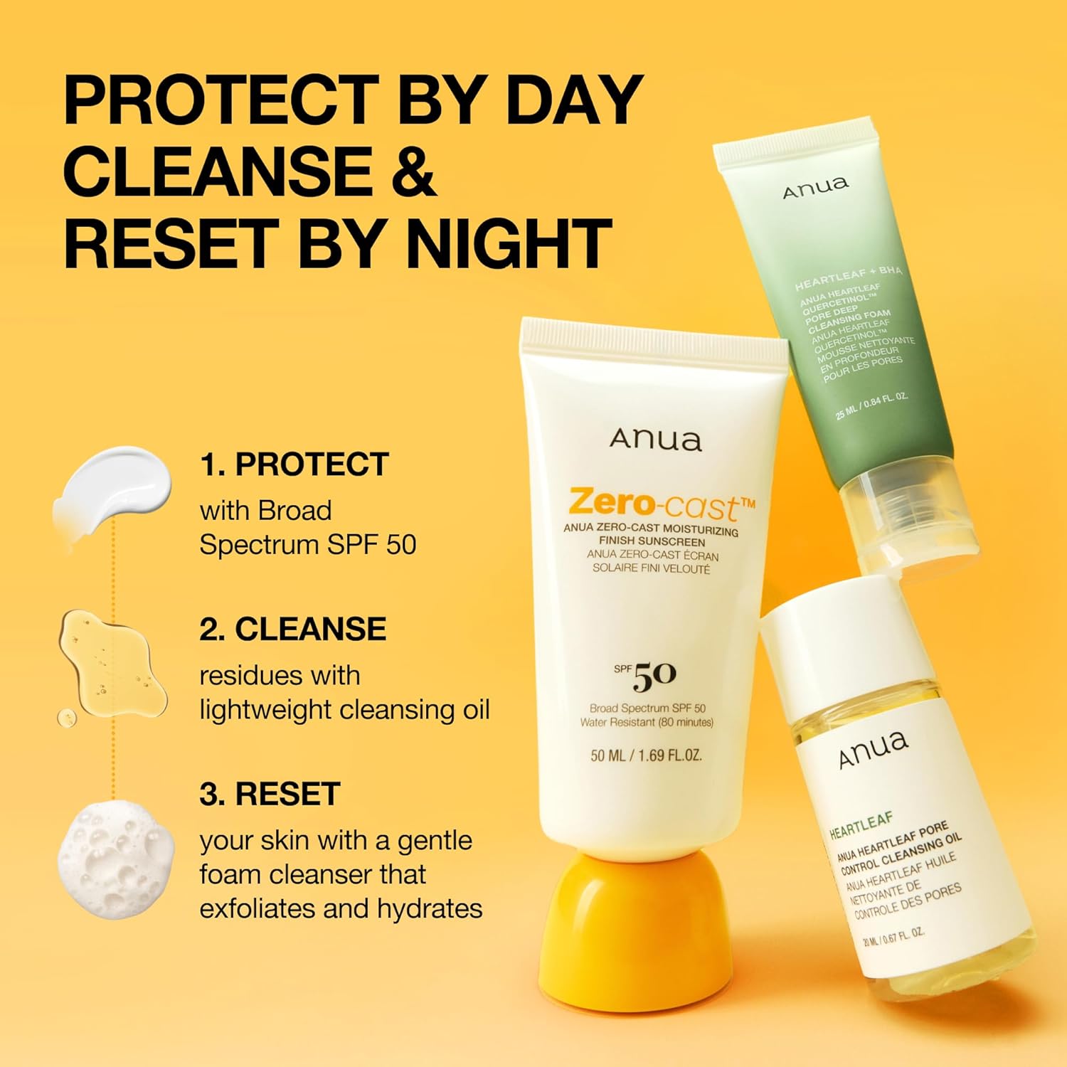 gentle foaming cleanser infused with heartleaf extract