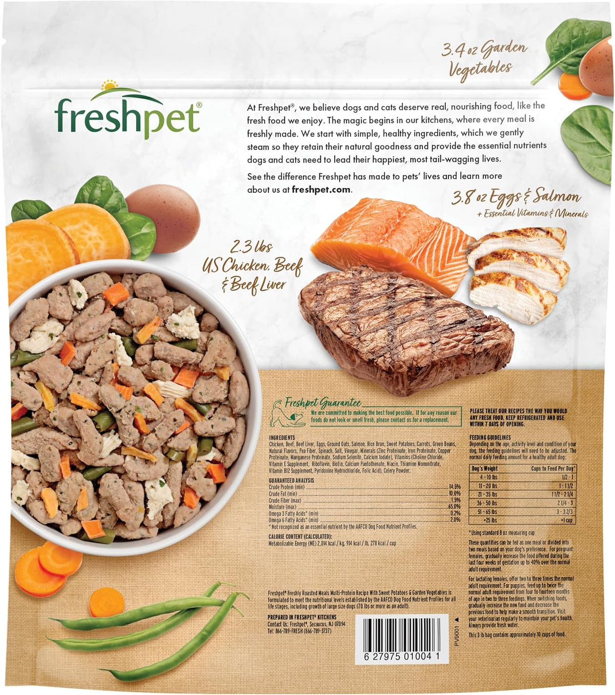 gentle steam-cooking process that preserves natural nutrients and flavor