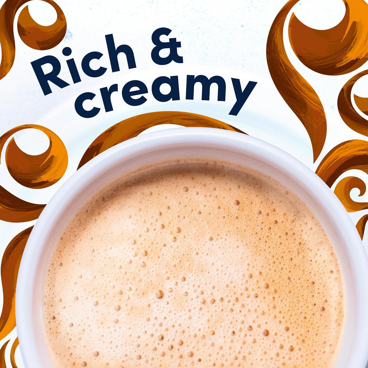 Gevalia Keurig Caramel Macchiato Pods and Real Milk Froth Packets – Break Room Coffee Solution for Busy Professionals, 2-Step Kit