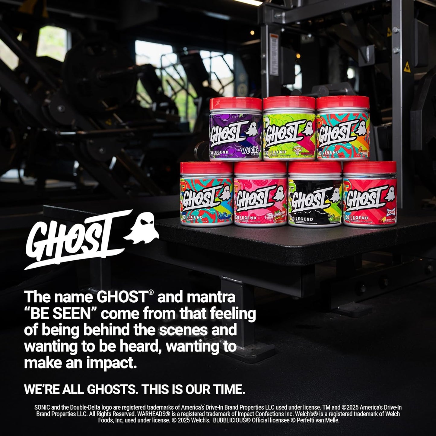 GHOST Legend Vegan Pre-Workout – Fast Acting Energy for Lifters, Consistent Output for Home Office to Gym Transitions