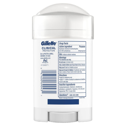 Gillette Clinical Men's Antiperspirant – All-Day Freshness for Your Self-Care Routine