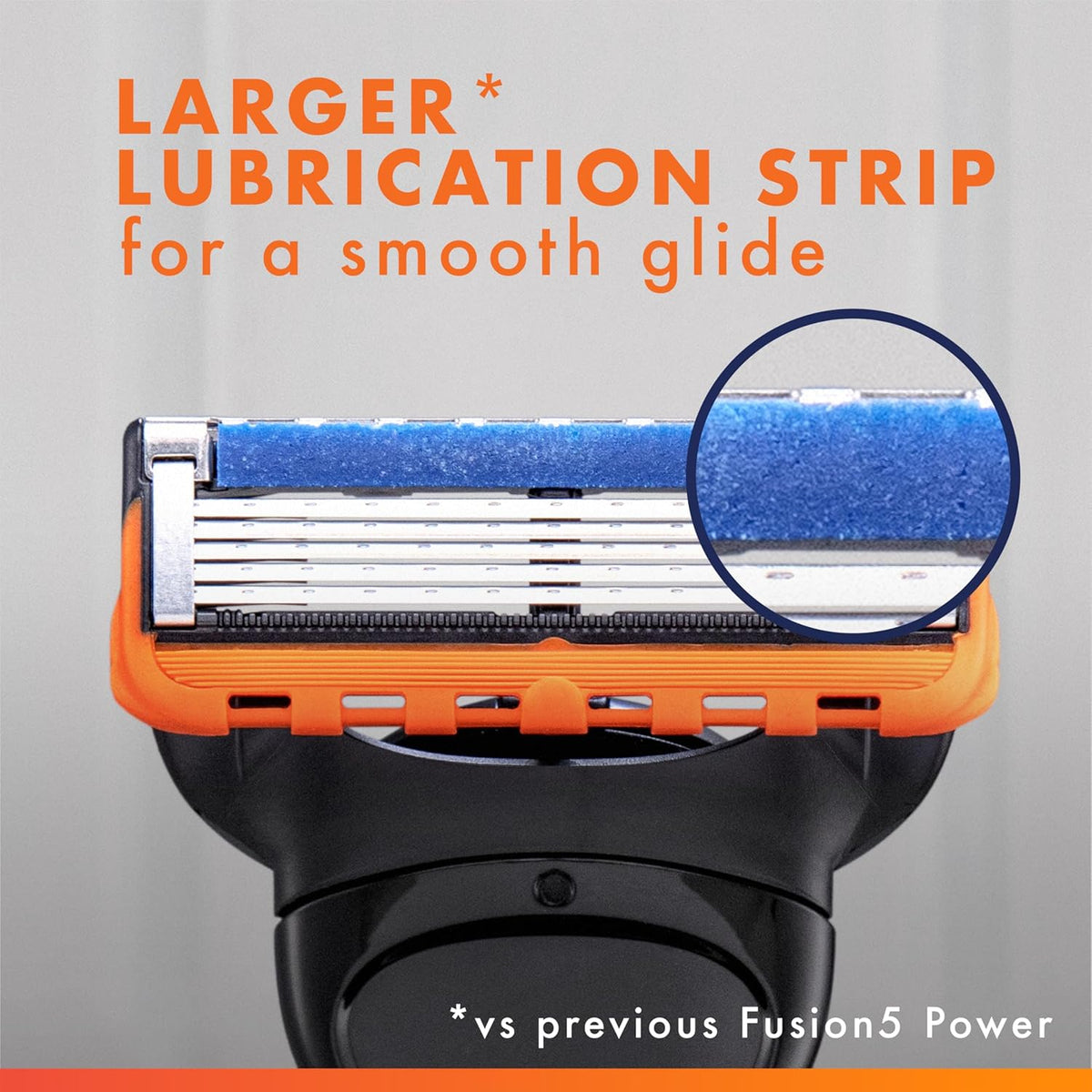 Gillette Fusion5 Power Razor for Men – Simple One-Handle Shave Solution, Five Blades and Trimmer in One Cartridge