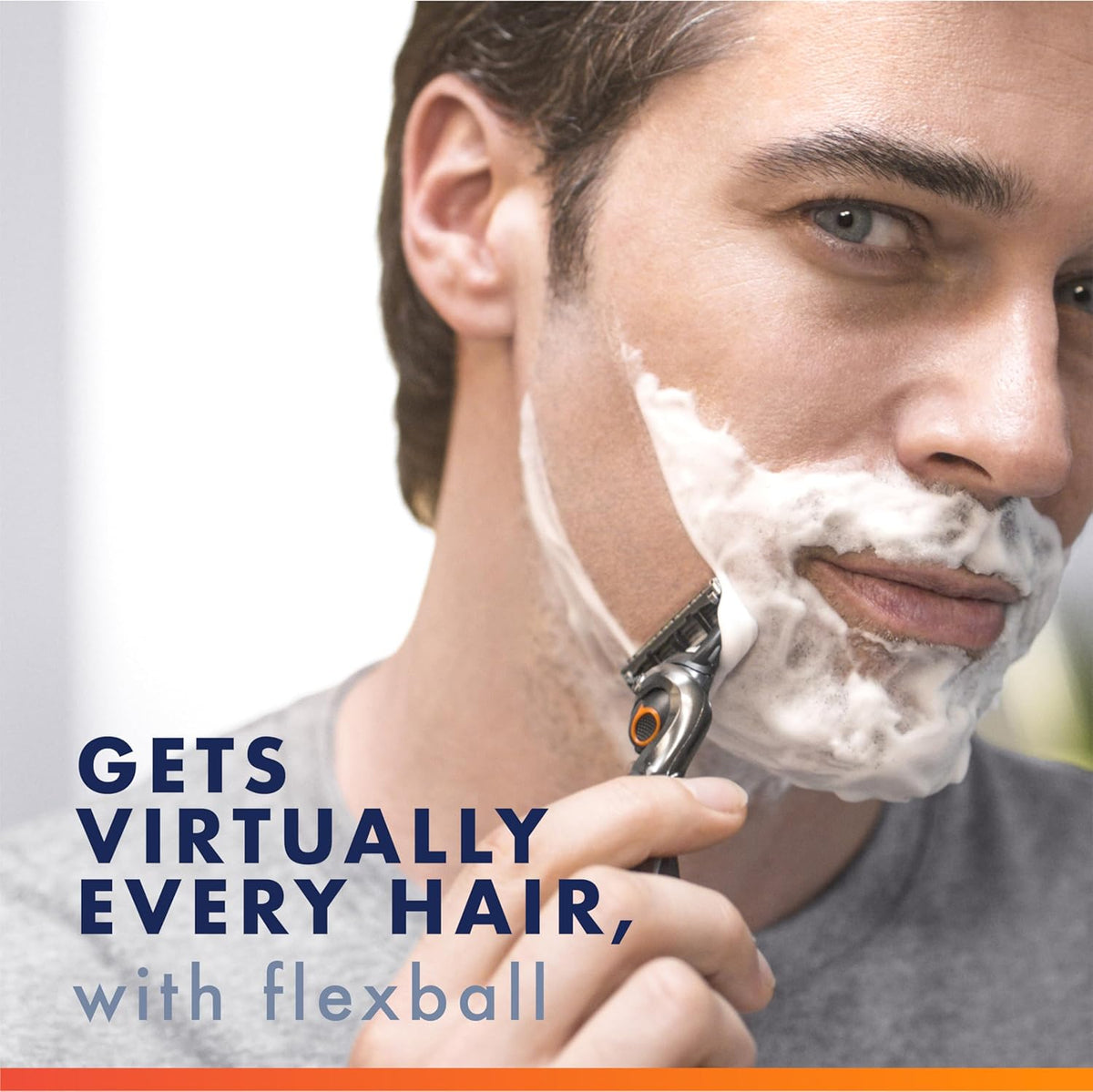 Gillette Fusion5 ProGlide Men's 5-Blade Razor Blade Refills – Useful Valentine's Day Groomsing Gift for Partner, 10 Pack