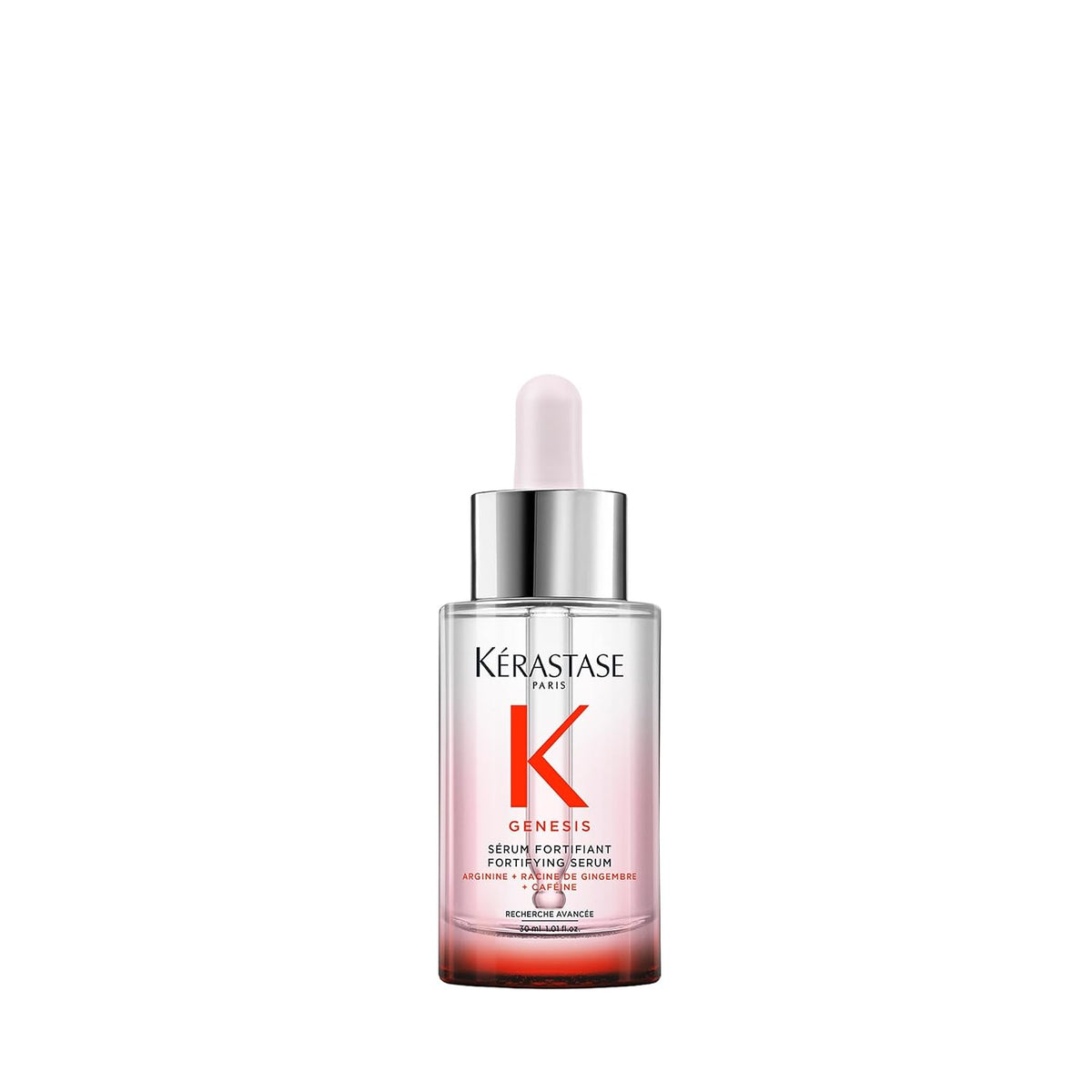 ginger and caffeine strengthening complex that fortifies hair fiber against breakage