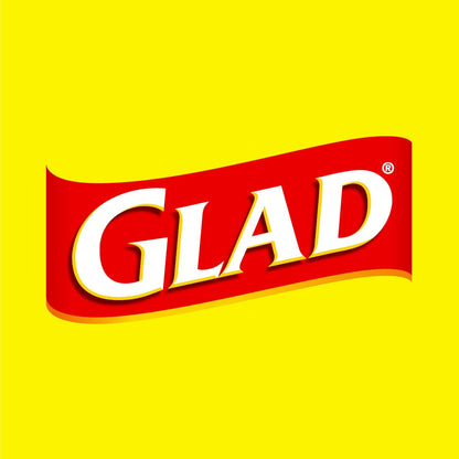 Glad ForceFlex 13 Gal Kitchen Trash Liners – Light Fresh Clean Fragrance for Mindful Meal Prep and Cleanup, 140 Count