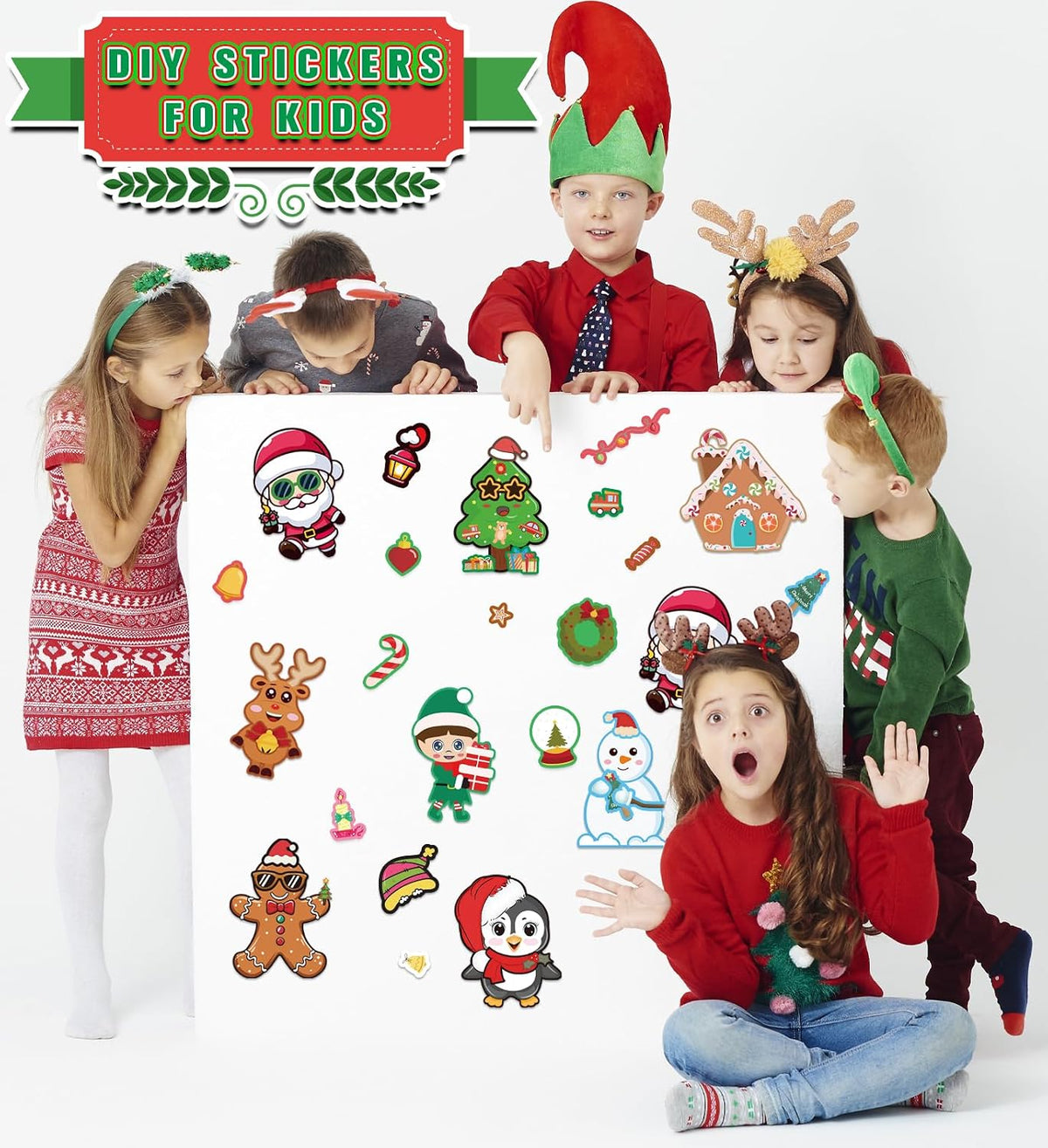 glossy patterns intended to create bright, eye-catching decorations