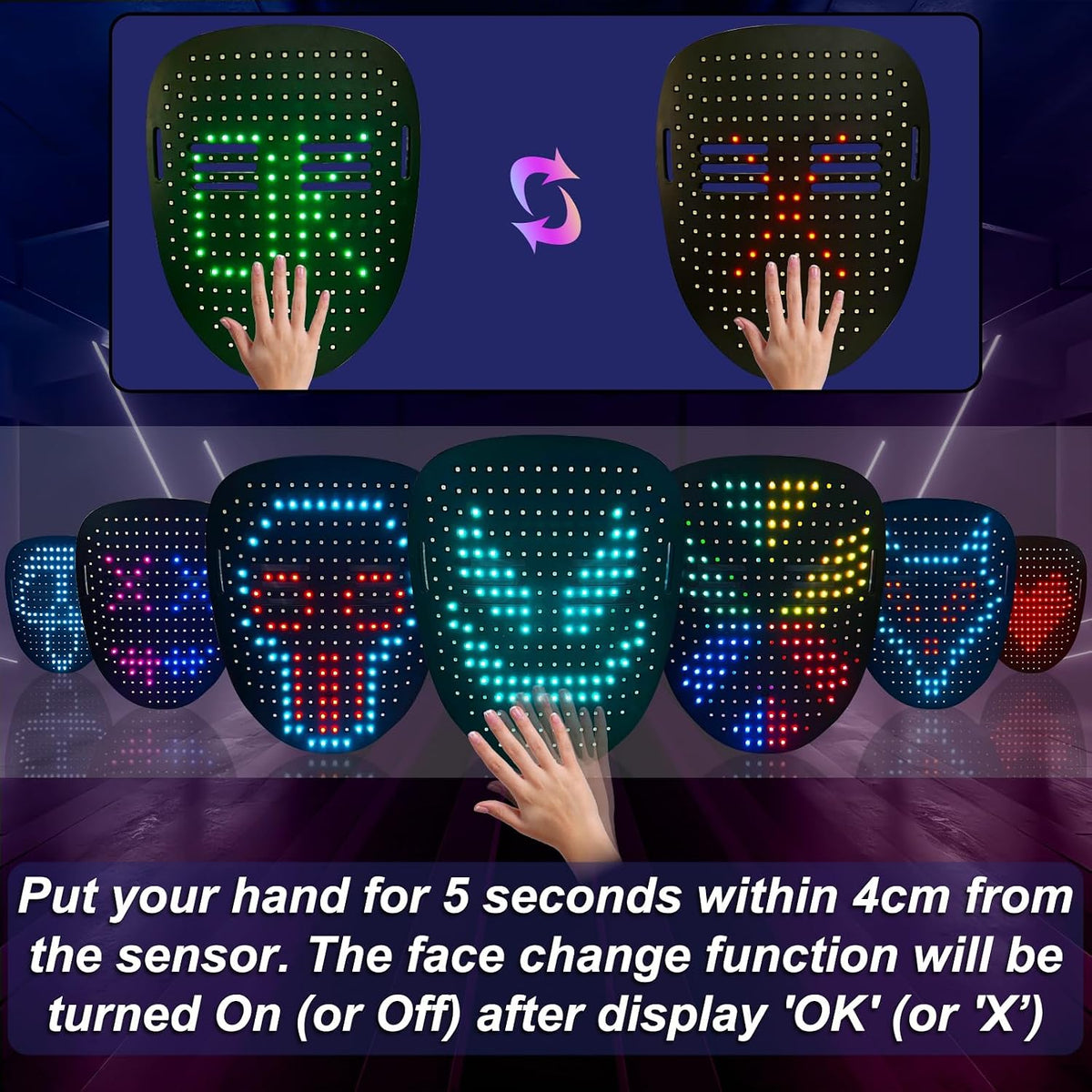 glow/led illumination designed for low-light and nighttime environments