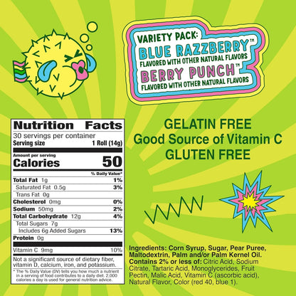 gluten-free and gelatin-free fruit snack formula