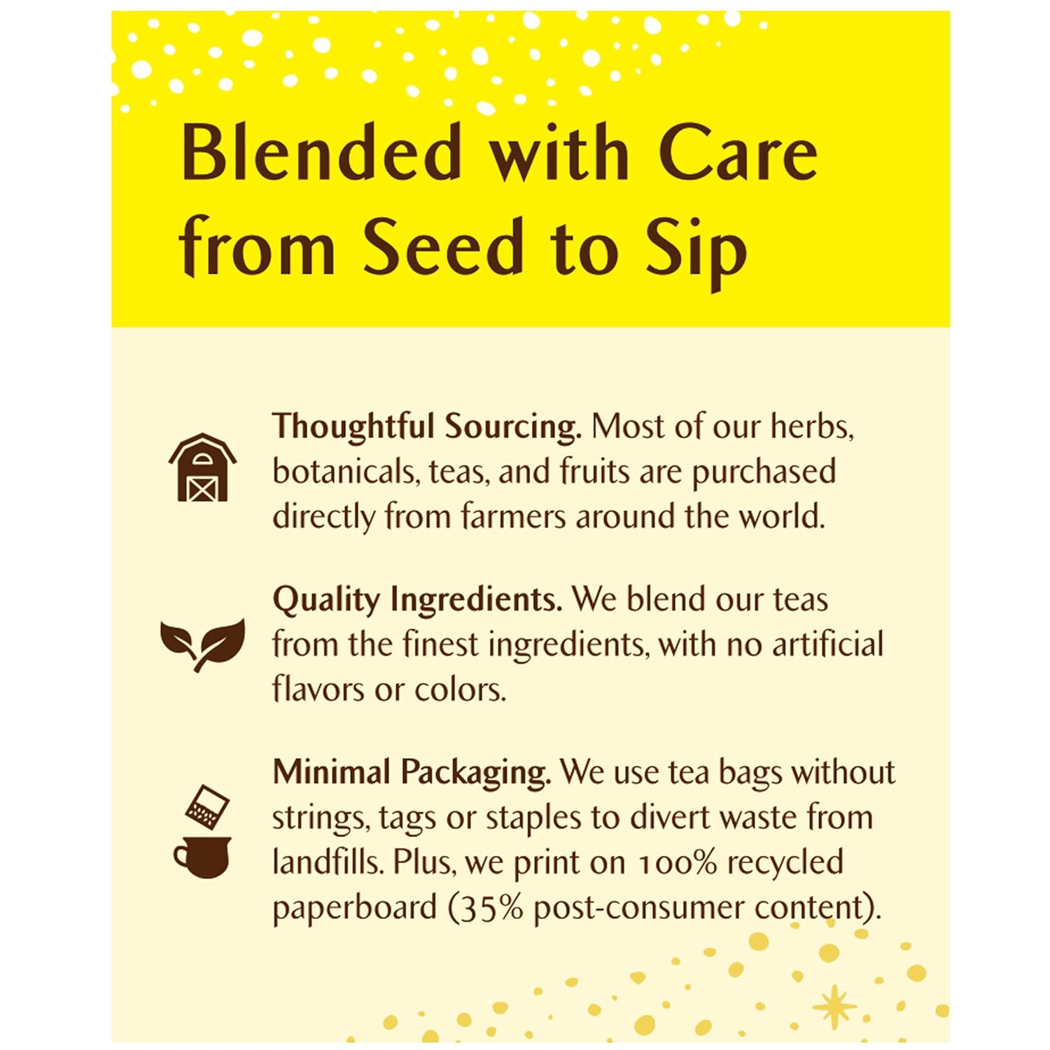 gluten-free certification with no artificial flavors or colors