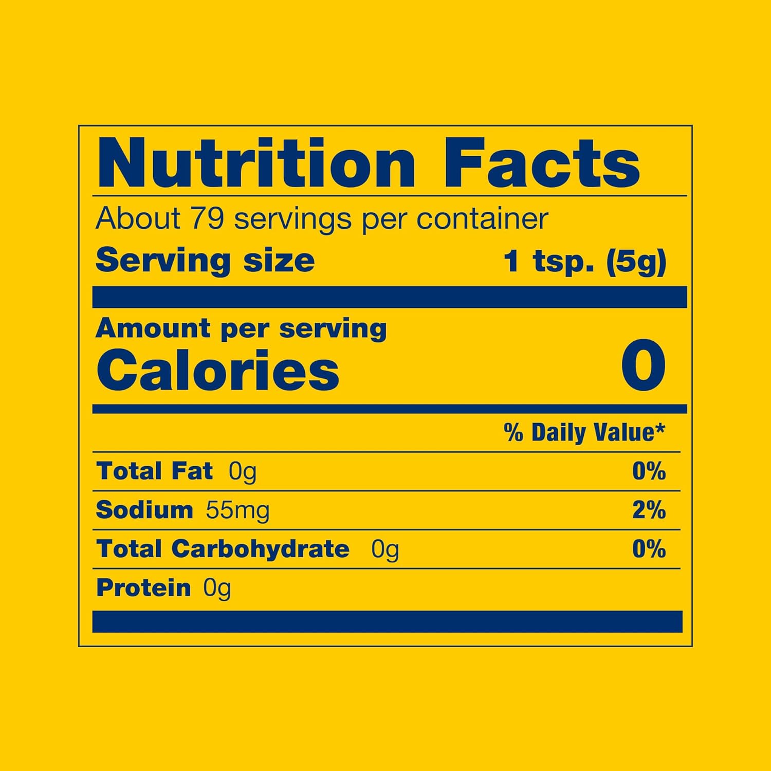 gluten free formulation with no artificial flavors