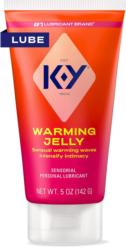 glycol-based jelly formula with propylene glycol that produces a warming sensation