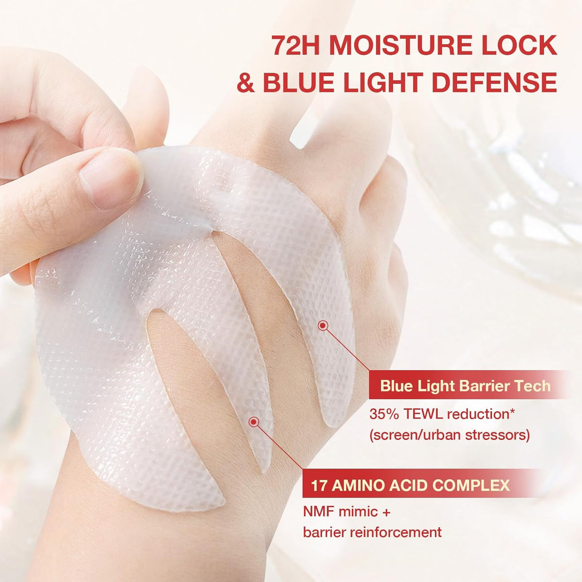 GONIM E-Shaped Eye Patches – Sophisticated Beauty Ritual for the Modern Woman, 8-Pair Complete Anti-Aging Course