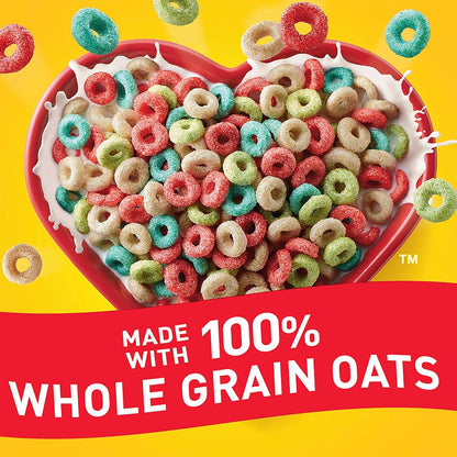 good source of calcium and fiber, fortified with 12 vitamins and minerals
