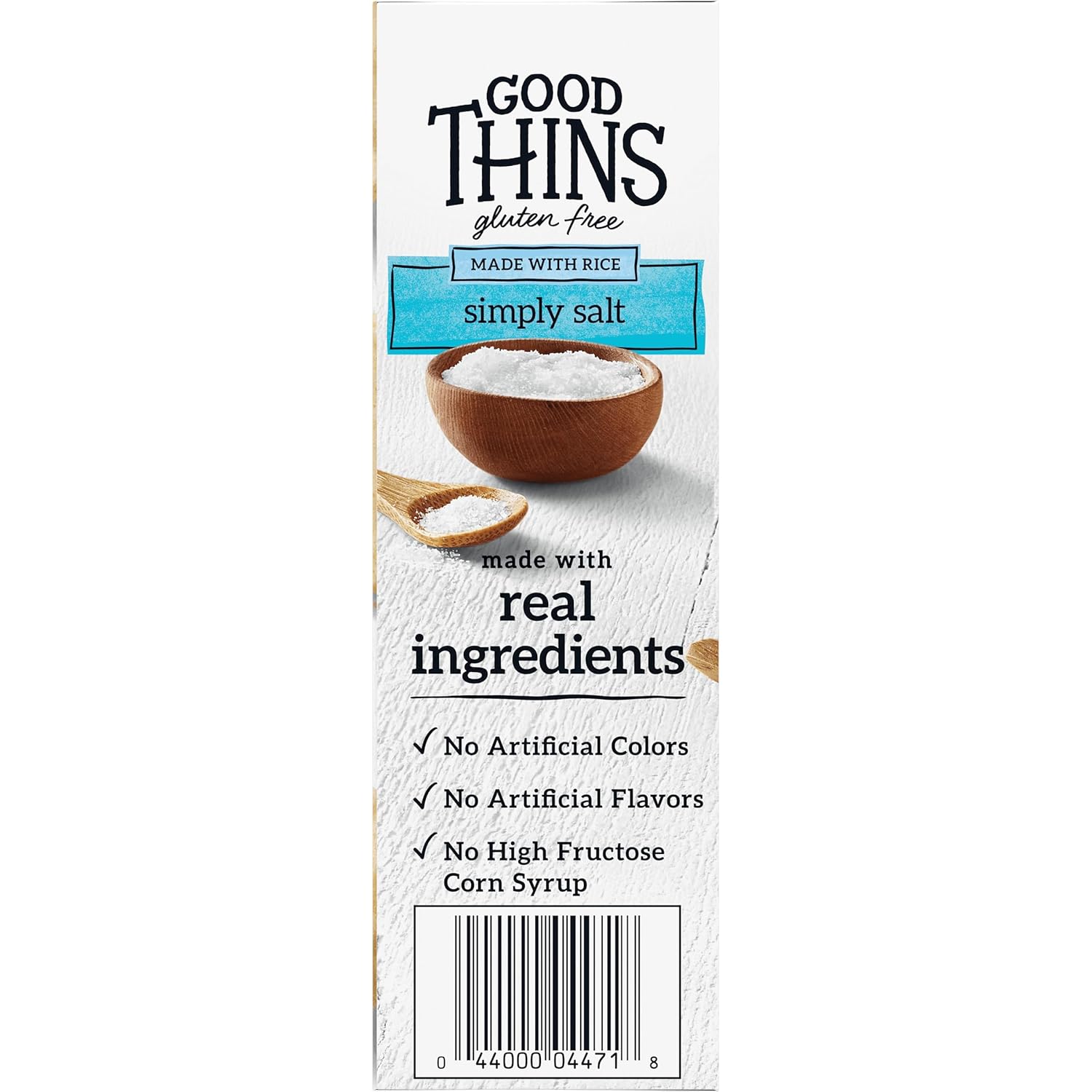 Good Thins Simply Salt Rice Snacks Gluten Free Crackers for Mindful Snacking, Office Desk and Afternoon Work Break
