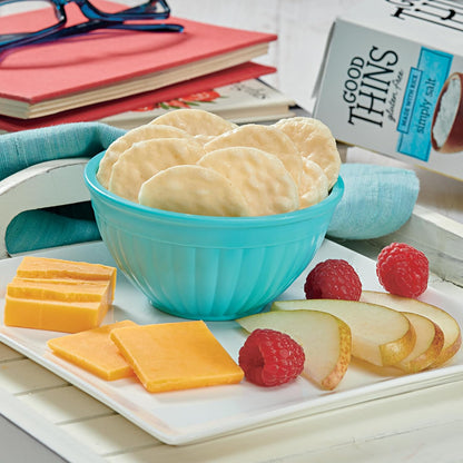 Good Thins Simply Salt Rice Snacks Gluten Free Crackers for Mindful Snacking, Office Desk and Afternoon Work Break