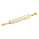 GoodCook Classic Wooden Rolling Pin with Easy Roll Bearings – Smooth-Rolling Essential for the Dedicated Home Baking Station
