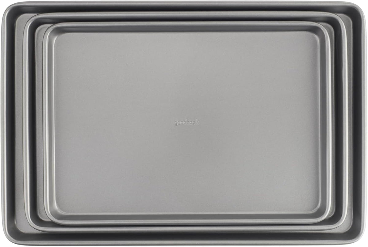 GoodCook Heavy-Duty Baking Sheet Gift Set – Ready-to-Give Birthday Present for Women Who Love Baking at Home