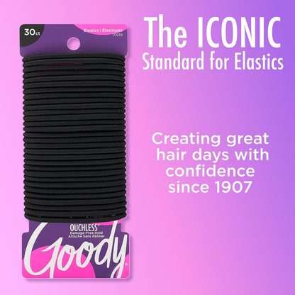 Goody Ouchless Hair Ties – Housewarming Present for College Student, Neutral Tone Elastics
