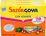 Goya Sazón With Azafran Packets – Pantry Shortcut for Home Cooks Short on Time