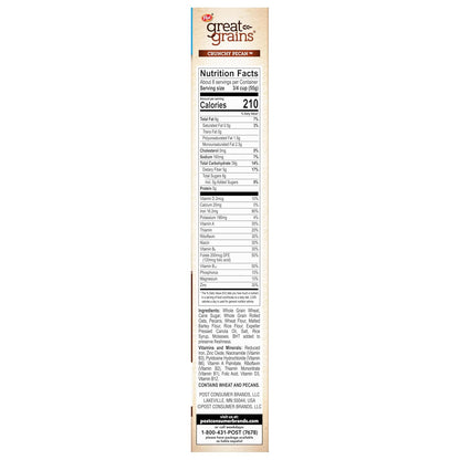 Great Grains Crunchy Pecans Cereal – Practical Self-Care Gift for Women Who Value Clean Eating