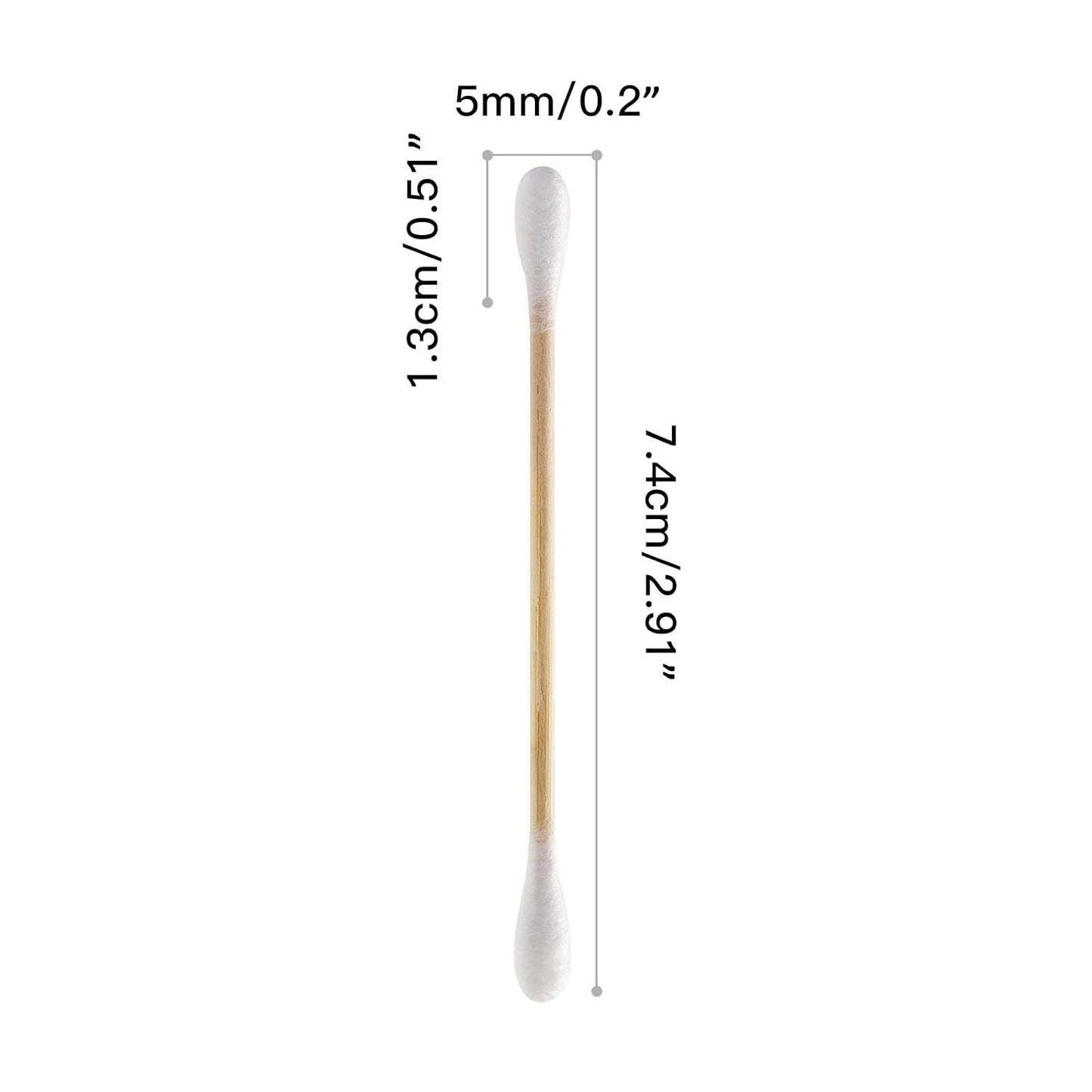 GreenSwab Co. Organic Cotton Swabs – Spa Night Wellness Essential for Bathroom and Bedroom, Biodegradable