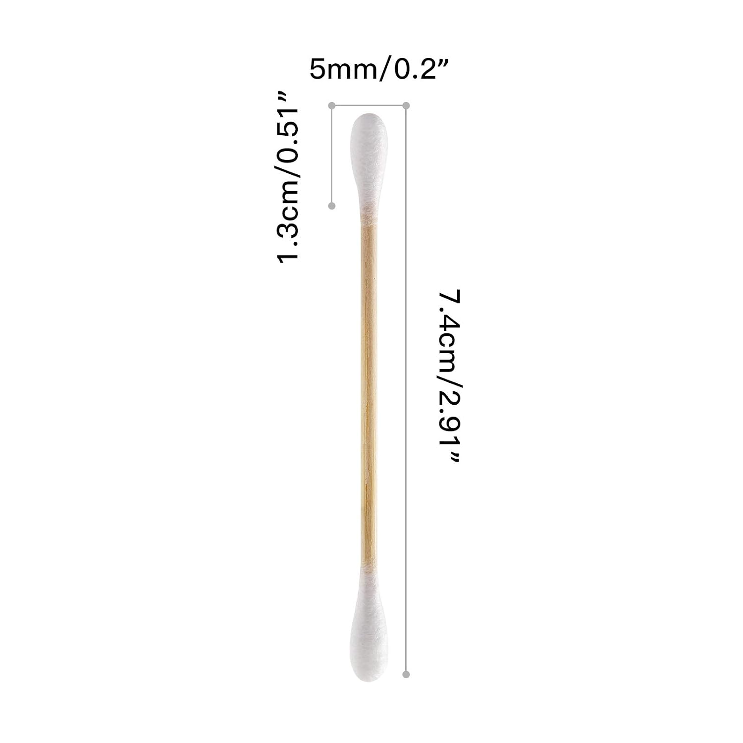 GreenSwab Co. Organic Cotton Swabs – Spa Night Wellness Essential for Bathroom and Bedroom, Biodegradable