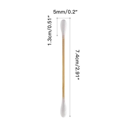 GreenSwab Co. Organic Cotton Swabs – Spa Night Wellness Essential for Bathroom and Bedroom, Biodegradable