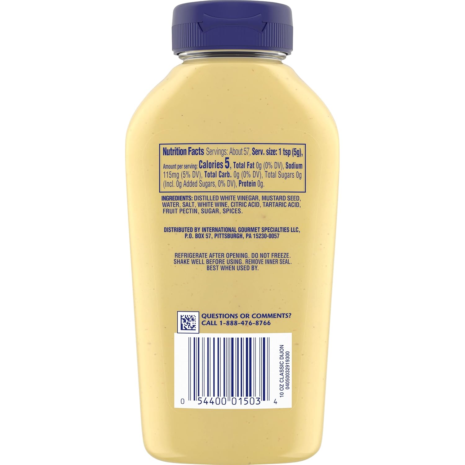 Grey Poupon Dijon Mustard – Luxury Pantry Staple with Bold Flavor and Smooth Texture for Elevated Everyday Dining
