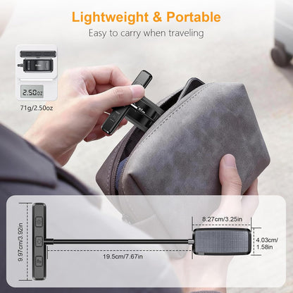 Gritin Stepless Dimming Book Light for Kindle and Paperbacks – Personalized Present for Readers in 10 Colors