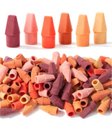 Mr. Pen- Bulk Pencil Top Erasers, 120 Piece Latex-Free Set for Color-Coded Note Systems, Office Work, and Library Study