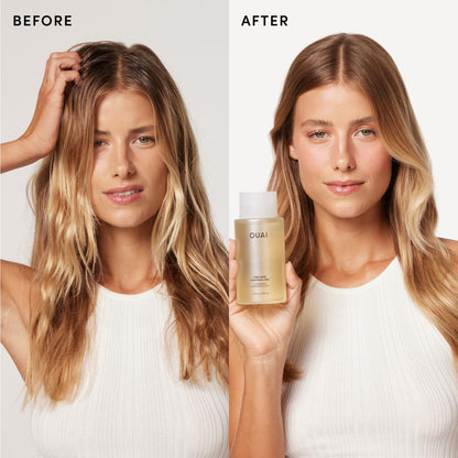 hair-type-specific variants: fine, medium, and thick formulas