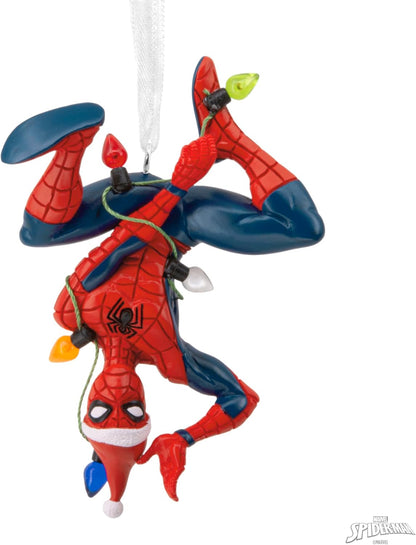 Hallmark Marvel Christmas Ornament (Spider-Man) – Living Room Tree Accent and Shelf Display Figurine