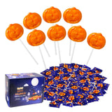 Halloween Lollipop Suckers Candy 42 Pack, Individually Wrapped Monster Suckers for Kids Trick or Treat Goody Bags and Classroom Party Favors